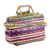 Good on line selling custom women's beach bag wholesales